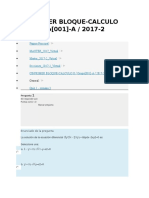 Quiz 1 Calculo 2 Politécnico Gran Colombiano