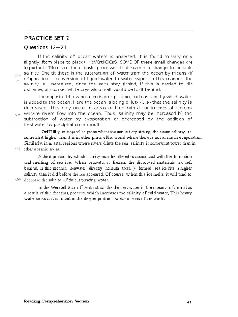 Practice Set 2: Questions 12-21 | PDF