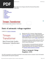 Basic of Automatic Voltage Regulator - Electrical Engineering Centre