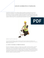 Manual de Prevención de Accidentes en La Construcción