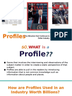 English Presentation On Profiles