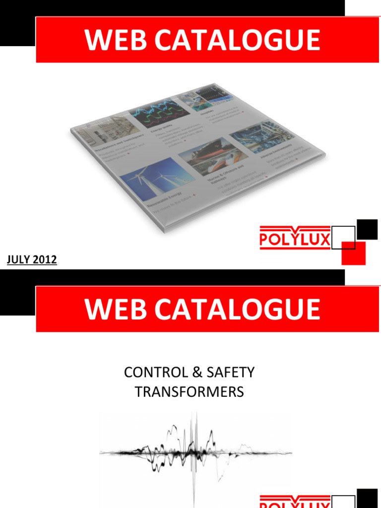 Polylux Transformers Specifications Guide | PDF | Transformer ...
