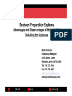 Advantges and Disadvantages of Hot and Cold Dehulling Systems