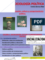 2.1. Socializacion Politica