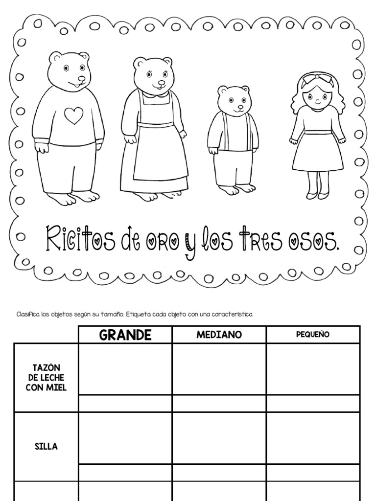 Ricitos de Oro | PDF