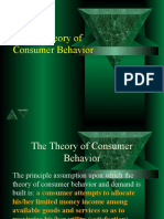 Theory of Consumer Behavior