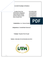 Proyecto Final Contabilidad Gerencial