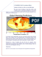 Global Warming Map