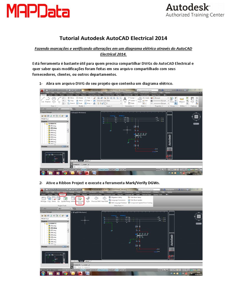 Tutorial Autodesk AutoCAD Electrical 2014 PDF | PDF | Auto Cad | Programas