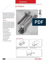 DG Immersion Heaters Flanged