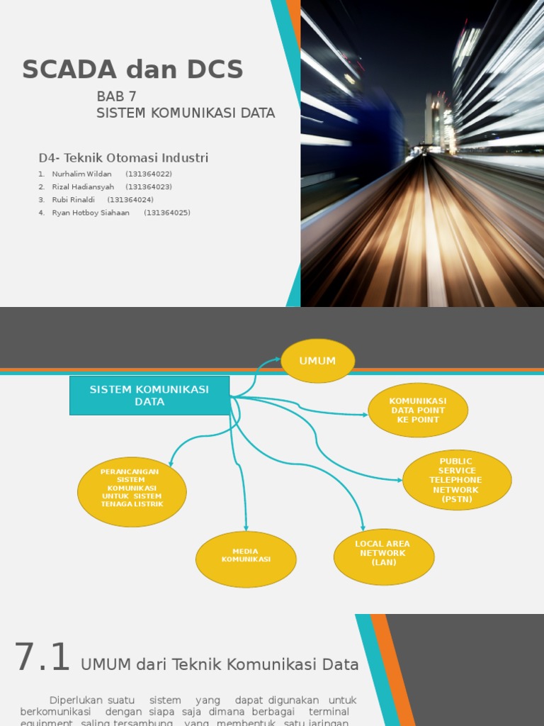 Sistem Komunikasi Data SCADA dan DCS | PDF