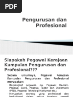 Pengurusan Dan Profesional