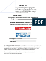 SK - DEUTSCH IST KLASSE 3 Operativni Plan Za 140 Sati 2016. 2017