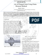 FEA - Flange Joint