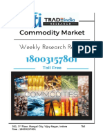 Weekly Commodity Market Report For 3 Apr-7 Apr 2017 by TradeIndia Research