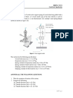 BMFA 3313 Control Systems Assignment 1: Figure 1: Truck Support Model