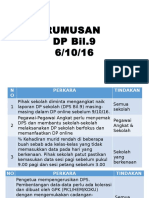 Rumusan DP Bil 9 (6 10 2016)