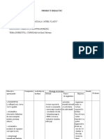 Proiect Didactic - Pacurar Emanuela