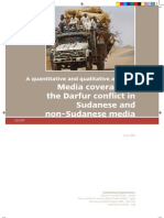 Victims of Darfur Crisis Lose Out in Media Coverage