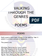 Walking Through The Genres Poems