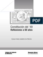 Constitución Del '49. Reflexiones A 60 Años PDF