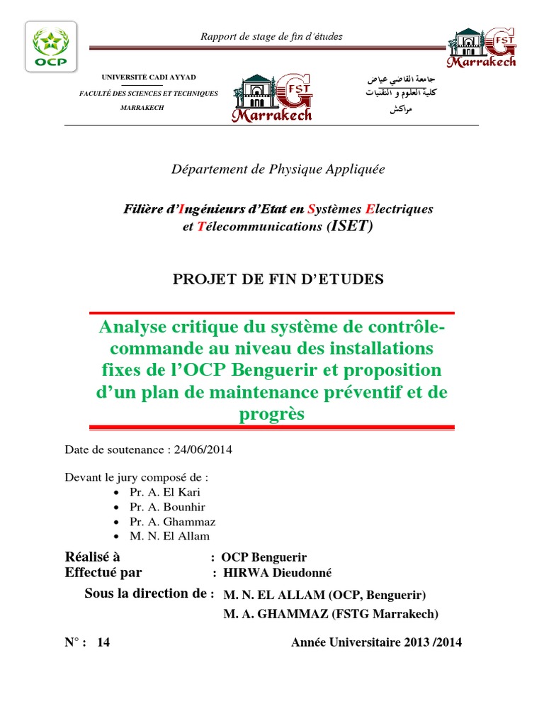 Rapport PFE  Technologie  Informatique et technologies de l'information