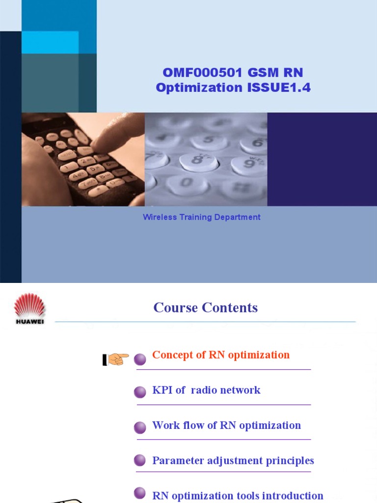Radio Network Optimization Overview | PDF | Statistical Hypothesis ...