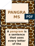 Pangrams