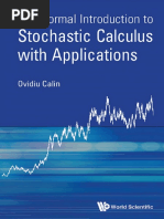 Calin o An Informal Introduction To Stochastic Calculus With