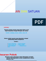 BESARAN DAN SATUAN