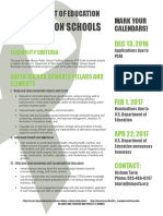Green Ribbon Schools 2016-2017 Flyer PDF