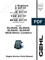 SL4640 SL4840 SL5640 SL6640 Skid Loader Deutz Engine Parts Manual 917108C PDF