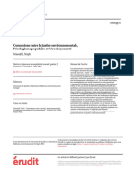 Connexions Entre La Justice Environnementale