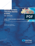 CPRM. Geologia, Tectônica e Recursos Minerais Do Brasil