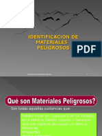 Identificacion de Materiales Peligrosos