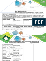 Guía de Actividades y Rúbrica de Evaluación - Tarea 1. Identificar Fuentes de Contaminación y Sus Impactos