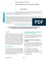 Tests For Gas Permeability of Concrete