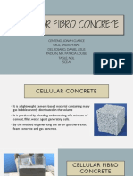 Cellular Fibro Concrete
