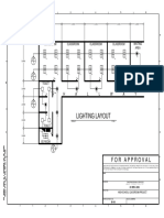 Lighting layout for high school classroom project