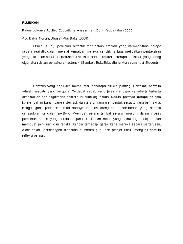 Rujukan Edup3063 | PDF