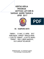 Kertas Kerja Kem Motivasi Jati Diri & Sahsiah Murid Tahun 6&5 2017