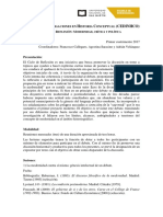 CEDINHCO_Ciclo de Reflexión Modernidad Critica y Política.