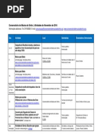 Agenda Conservatorio de Sintra - Novembro 2016