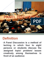 Panel Discussion