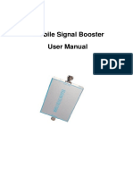 Manual Amplificador Mobile Signal Booster