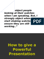 Presentation Skills 