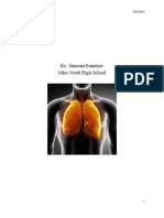 The Effect of Salicin On Enzyme Elastase: By: Sumona Banerjee Niles North High School