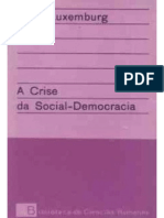 A Crise Da Social-Democracia - Rosa Luxemburgo