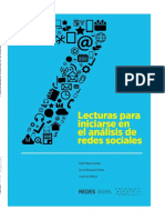 7 Lecturas para Iniciarse en El Analisis de Redes Sociales