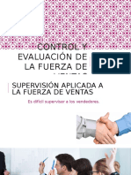 Control y Evaluación de La Fuerza de Ventas 